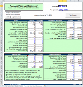 PFSBalanceSheet